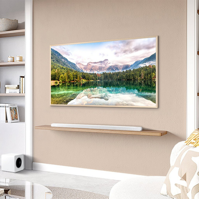 Samsung HW-S801D/XU 3.1.2ch Soundbar with Slimline Wireless Subwoofer - White