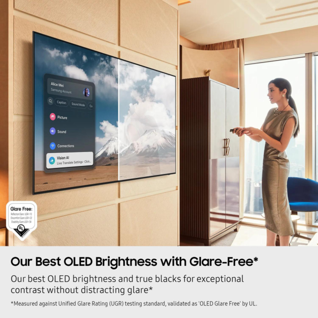 Samsung QE83S95FAEXXU 83inch 4K OLED Smart AI TV
