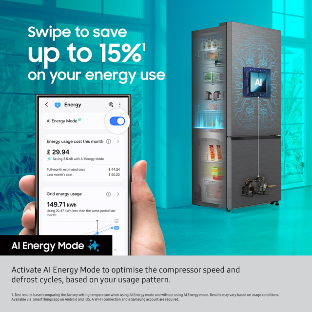 Samsung RB50DG632ES9EU Fridge Freezer - Silver