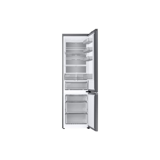 Samsung RL38A776ASR/EU 59.5cm 70/30 Frost Free Fridge Freezer with Twin Cooling Plus - Real Steel