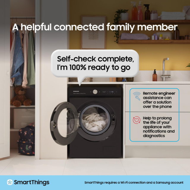 Samsung 9kg 1400RPM Washing Machine - Silver