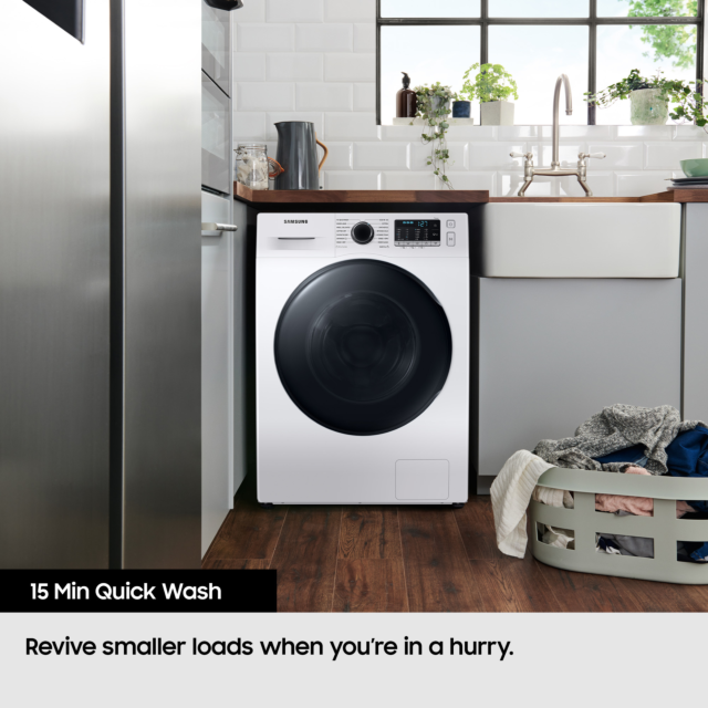 Samsung WW11DG5B25AEEU 11kg 1400rpm Washing Machine in White Finish