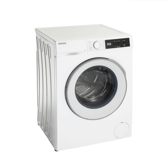 Sensis WMF01814AW 8kg 1400 Spin Washing Machine - White
