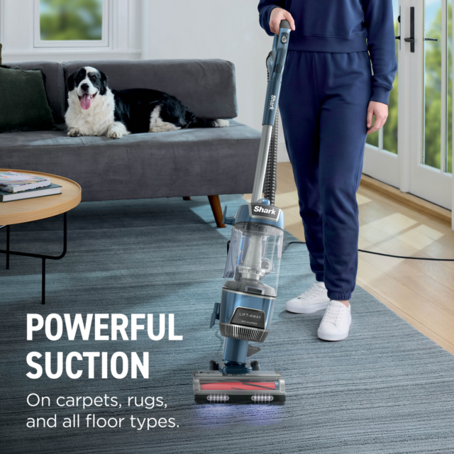 Shark LU250UKT Pet Vacuum with HEPA and Lift-Away Tech