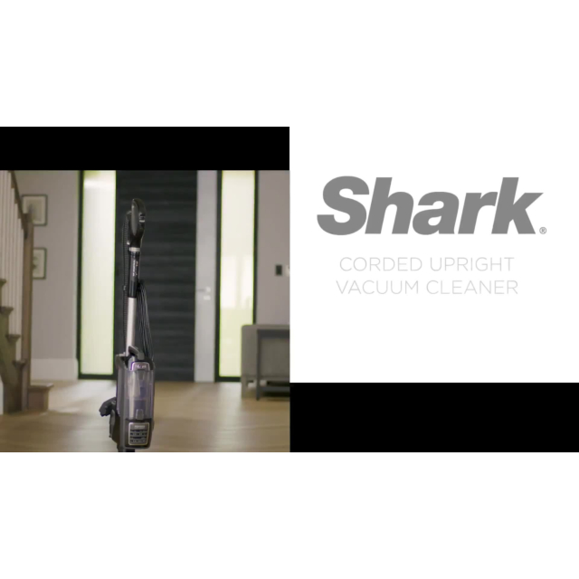 Shark NV620UKT Powered Lift-Away Upright Vacuum Cleaner with TruePet - Silver