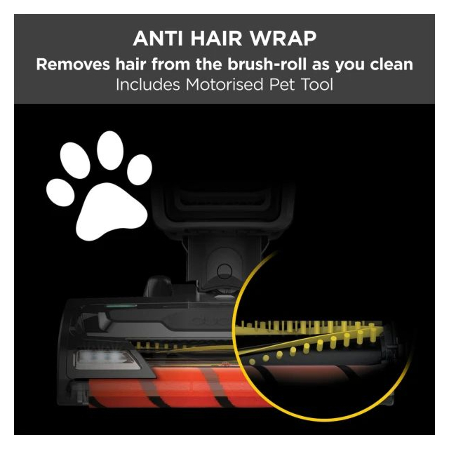 Shark NZ850UKT Anti Hair Wrap Upright Vacuum Cleaner with Powered Lift- Away and TruePet - Navy