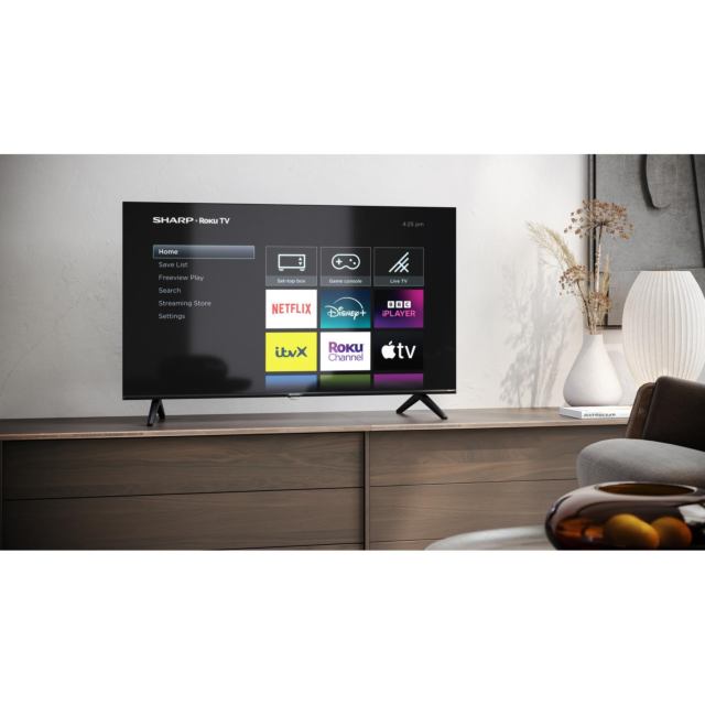 Sharp 1T-C40GD2225K 40inch Full HD Frameless Smart Roku TV