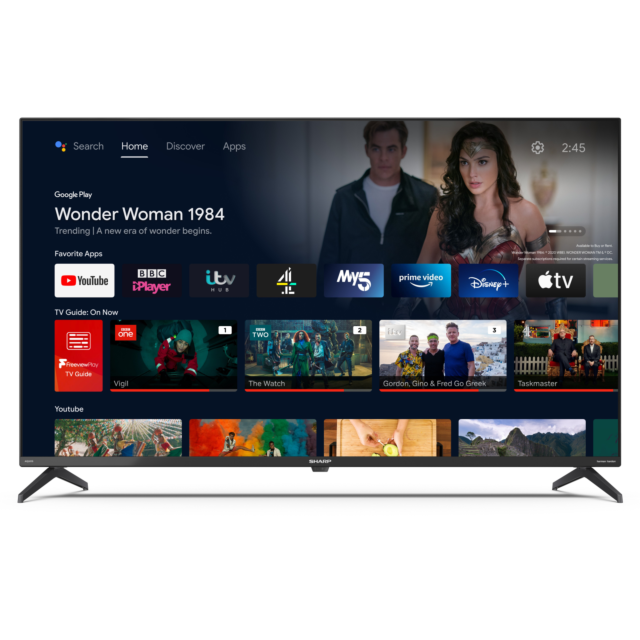 Sharp 4T-C43FN2KL2AB 43inch4K Ultra HD Smart TV