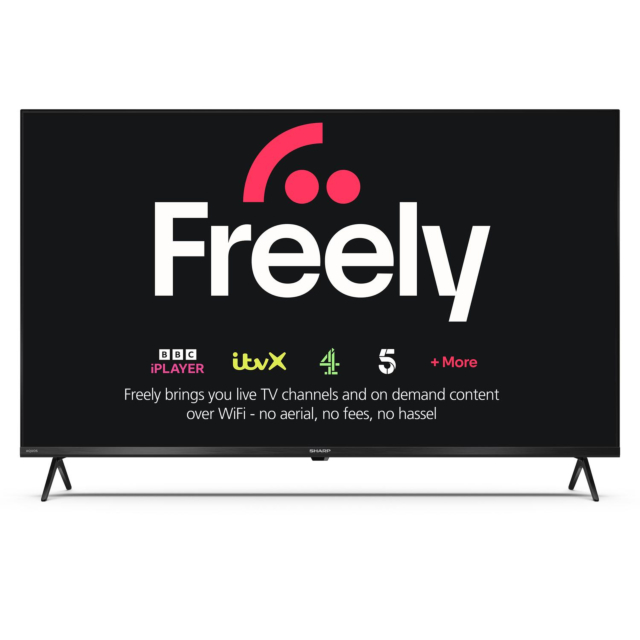 Sharp 4T-C43GK4245KB 43inch 4K UHD Frameless Smart TiVo TV