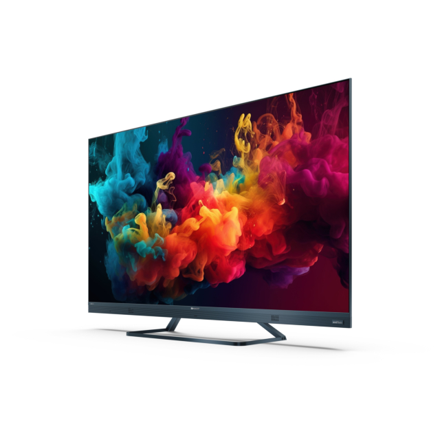 Sharp 4T-C50FQ5KM2KG 50inch 4K UHD Quantum Dot Frameless Smart Google TV