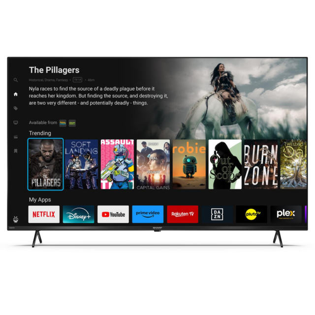 Sharp 4T-C50GK4245KB 50inch 4K UHD Frameless Smart TiVo TV