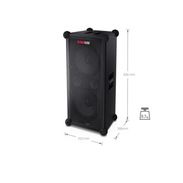 Sharp CP-LS100 SumoBox Speaker - Black