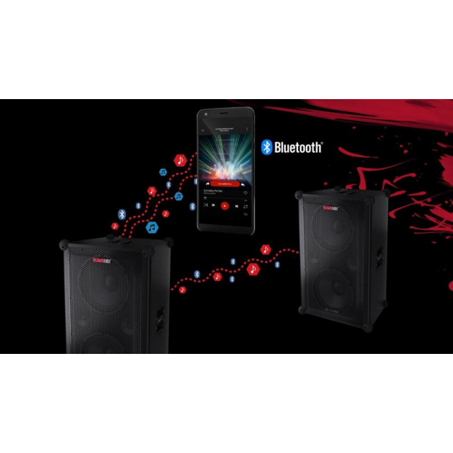 Sharp CP-LS200 Wireless Portable Speaker - Black