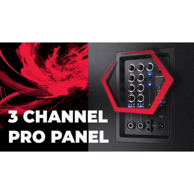 Sharp CP-LS200 Wireless Portable Speaker - Black