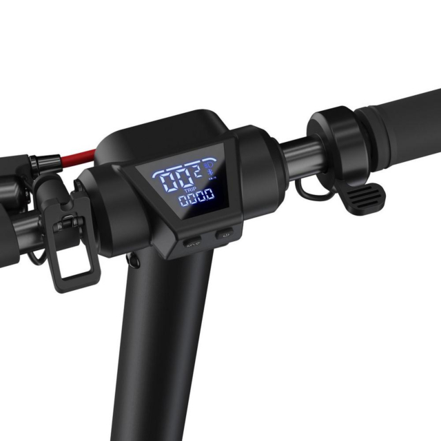 Sharp EM-KS2AEU-B E-Scooter with built in display and app control - Black