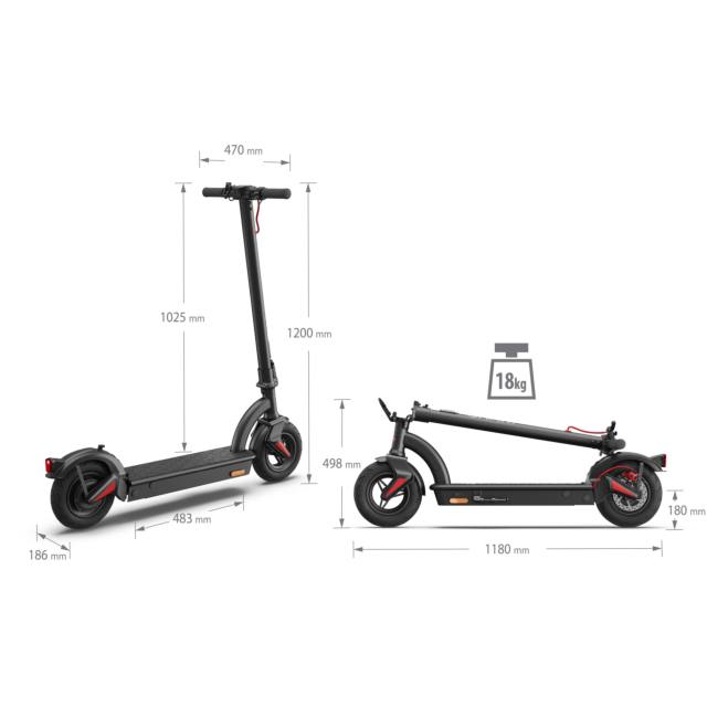 Sharp EM-KS2AEU-BKIT Sharp E-scooter & Phone Kit - Black