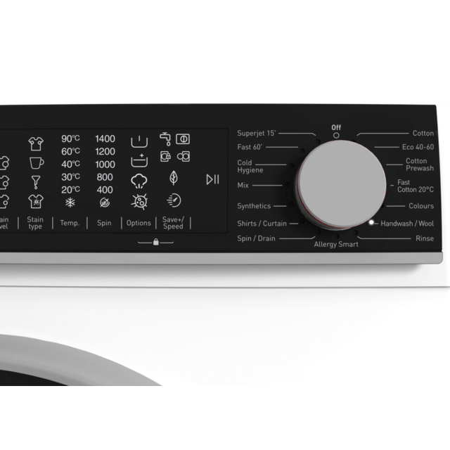 Sharp ES-NFL814AWNA 8kg 1400 Spin Washing Machine - White