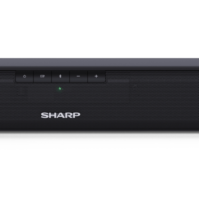 Sharp HT-SB110 Wireless 2ch 90W Slim Bluetooth Soundbar - Black