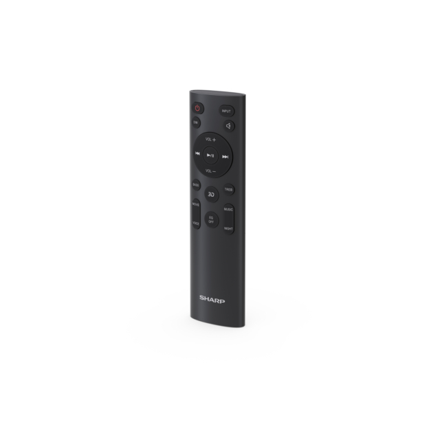 Sharp HT-SB700 2.0.2ch Compact Soundbar - Black