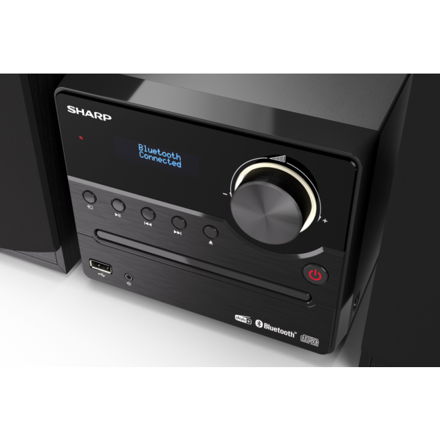 Sharp XL-B517D BK XL-B517D(BK) Wireless Hi-Fi Micro System - Black