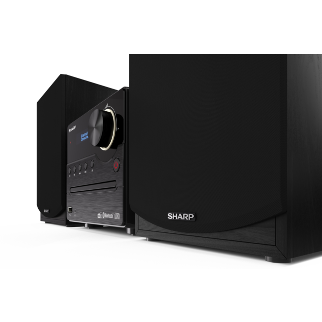 Sharp XL-B517D BK XL-B517D(BK) Wireless Hi-Fi Micro System - Black
