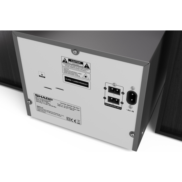 Sharp XL-B517D BK XL-B517D(BK) Wireless Hi-Fi Micro System - Black