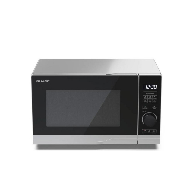 Sharp YC-PS204AU-S YC-P204AU-S 20 Litres Microwave Oven - Black/Silver