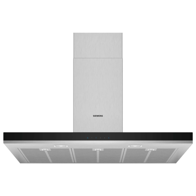 Siemens LC97BHM50B iQ300 90cm Chimney Cooker Hood in Stainless Steel 