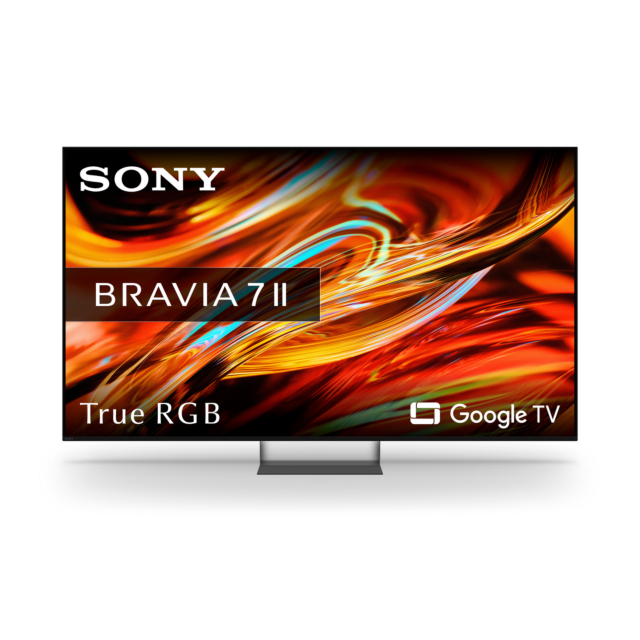 SONY K55XR75M2B.UKA 55inch BRAVIA 7 II True RGB LED 4K Google TV with AI XR Processor - Black
