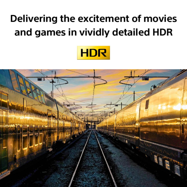 SONY KD32W800P1U 32inch HD Ready HDR LED TV with Google Assistant