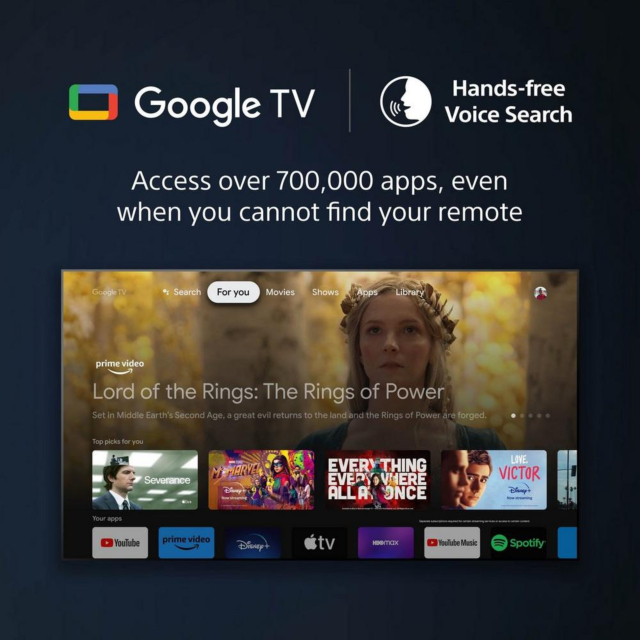 SONY KD85X80LU 85inch4K UHD HDR Google Smart TV