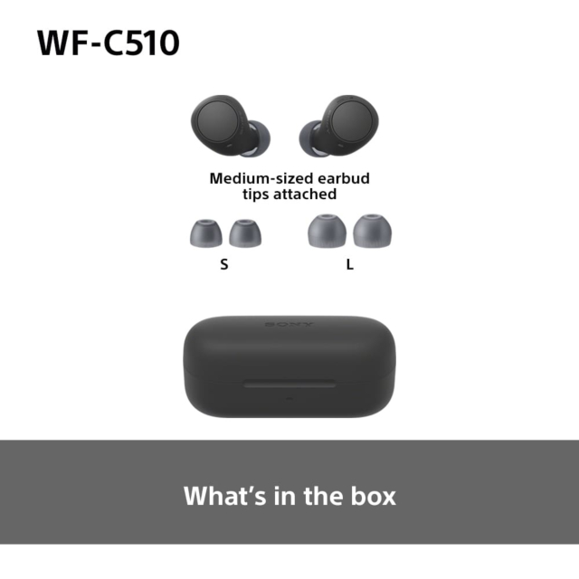 SONY WFC510B.CE7 Wireless In ear headphones - Black