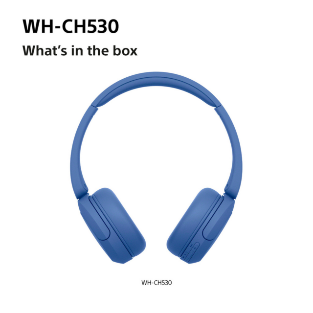 Sony WHCH530L.CE7 Wireless Over-Ear Headphones Blue