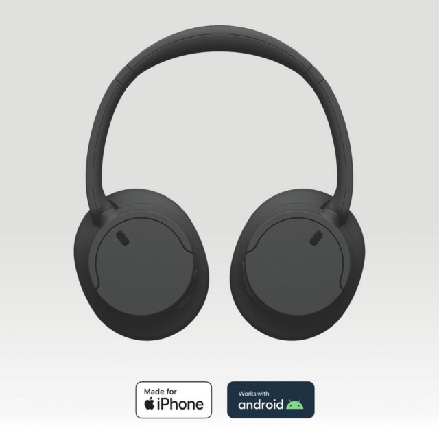 SONY WHCH720NB_CE7 Wireless Noise Cancelling Headphones - black