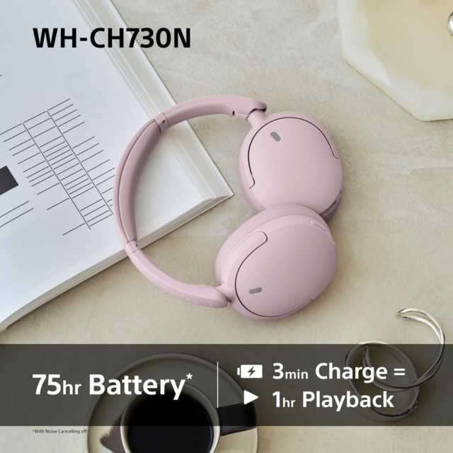 Sony WHCH730NB.CE7 Wireless Noise Cancelling Headphones