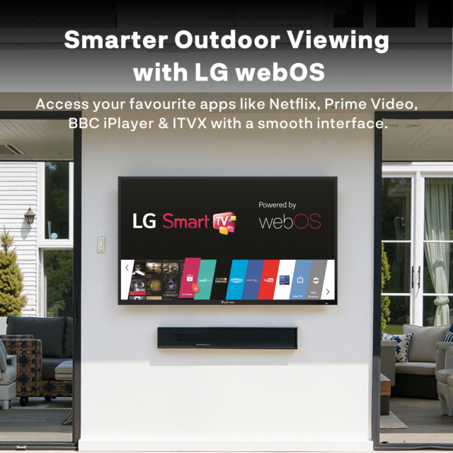 Sylvox OT75B1K4GC 75inch Partial Sun Outdoor TV