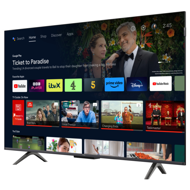 TCL 43C655K 43inch 4K QLED HDR Pro Android TV