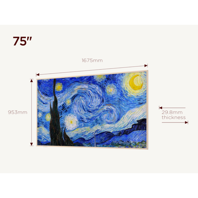 TCL 75A300W-UK 75inch 4K Ultra HD TV