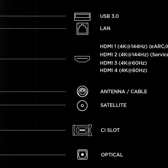 TCL 85A400U-UK 85inch QD-MINI LED TV with Google TV