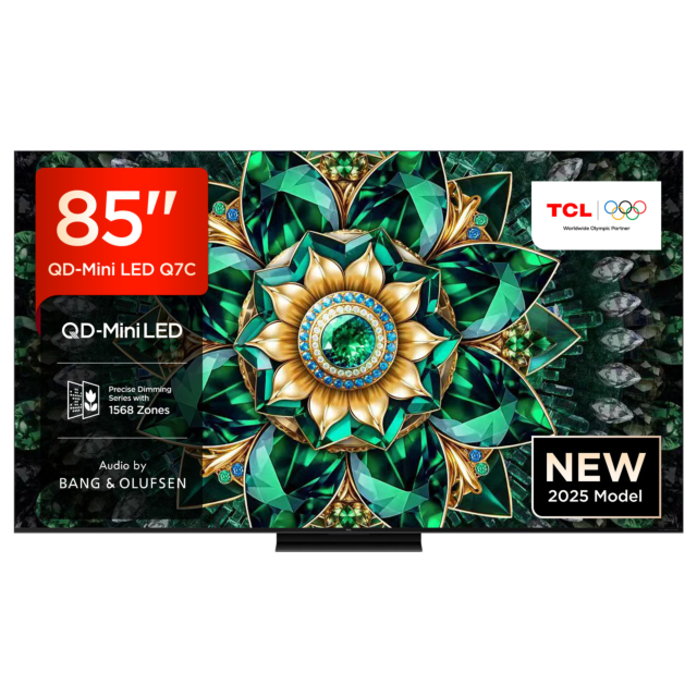 TCL 85Q7C-UK 85inch 4K QD-Mini LED UHD Smart Google TV