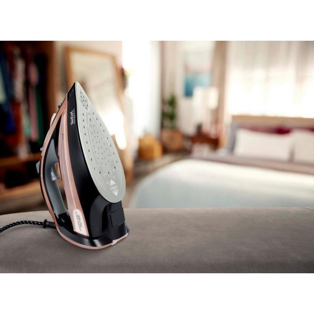 Tefal FV9845G0 3100W Steam Iron - Black & Rose Gold