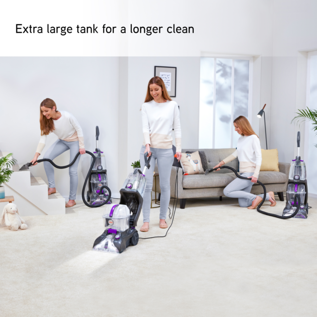 VAX CDCW-RPXR Carpet Cleaner with SpinScrub Brushes