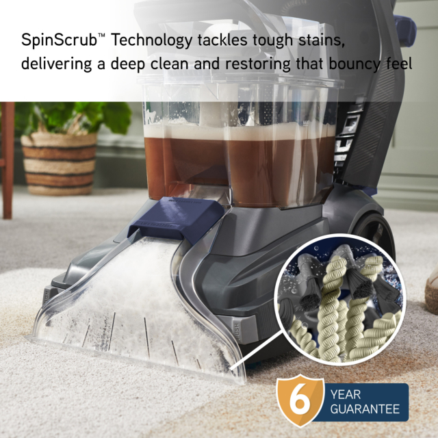 Vax CDCW-SSXA VAX SpinScrub Power Plus - Grey and Navy Blue