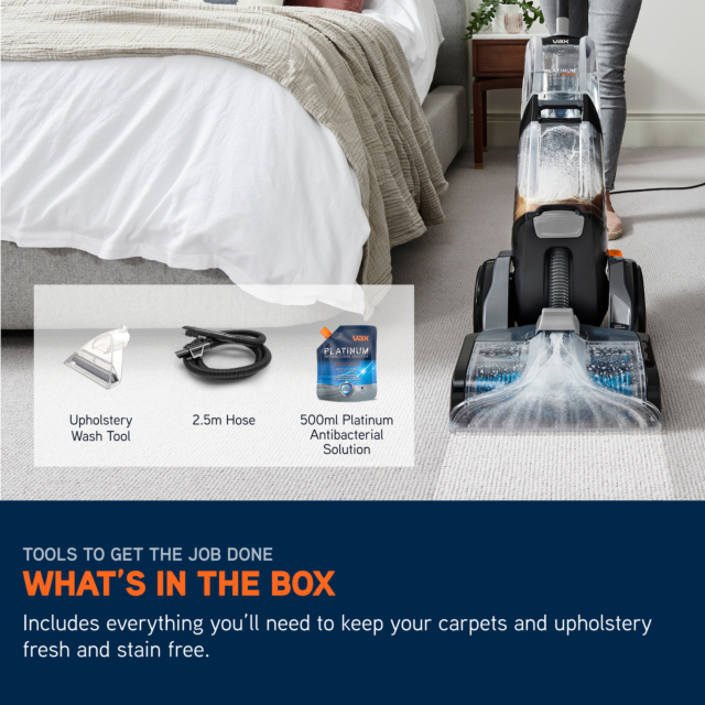 Vax CDCW-SWXC Platinum SmartWash Classic - Silver & Blue