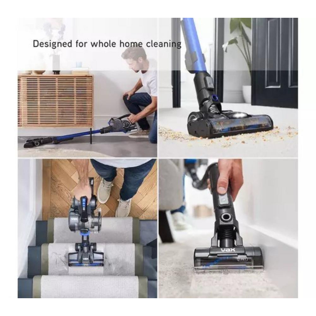 Vax CLSV-B4KC Cordless Vacuum - 45 Minutes Run Time - Blue