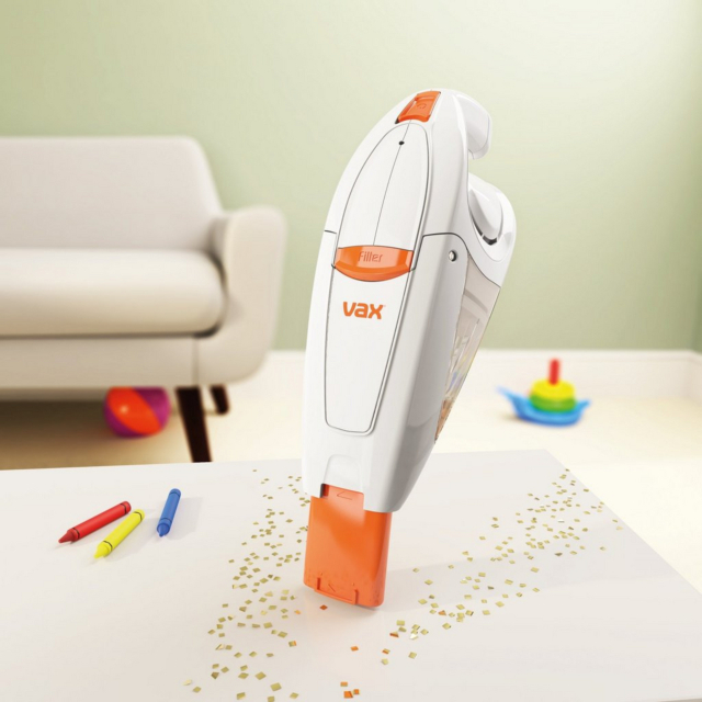 Vax H85-GA-B10 Gator 10.8v Hand Held Cleaner - 15 Minutes Run Time - White & Orange