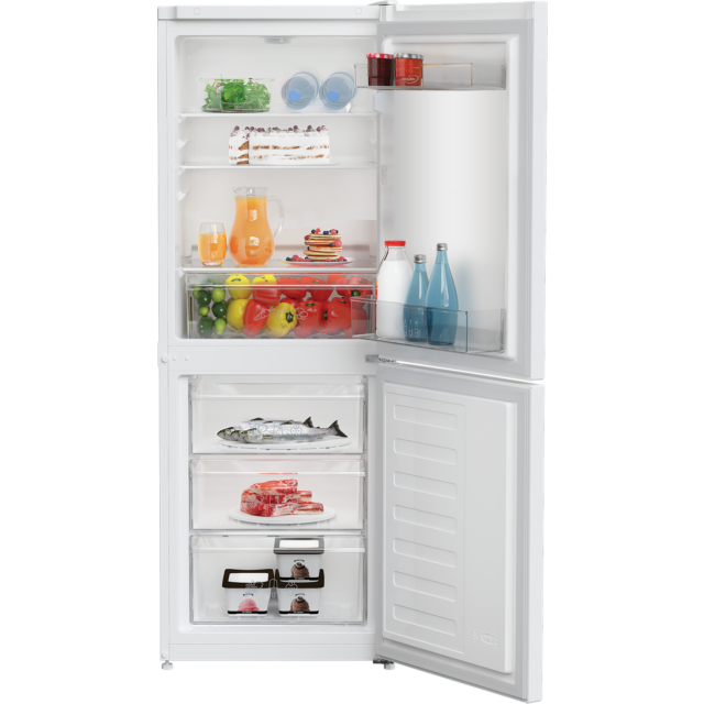 Zenith ZCS3552W 54cm 50/50 Manual Fridge Freezer - White