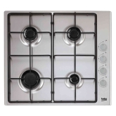 Beko CIHG21SX Stainless Gas Hob with Side Panel
