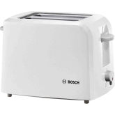 Bosch TAT3A011GB Village Collection 2 Slice 2 Slot Toaster in White