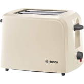 Bosch TAT3A0175G Village Collection 2 Slice 2 Slot Toaster in Cream